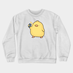 Birb Selfie Crewneck Sweatshirt